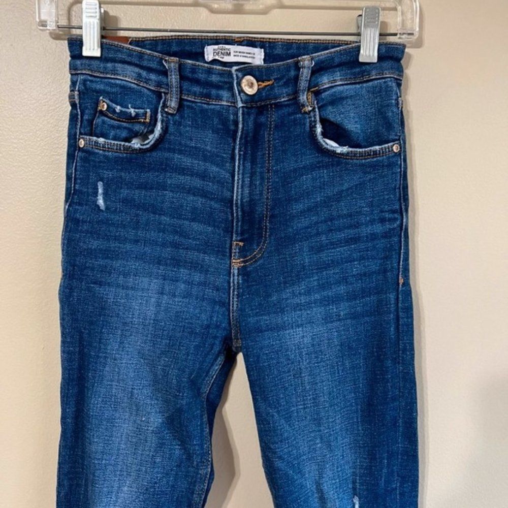 Zara Authentic denim by trf size‎ 4 jeans - Picture 2 of 6